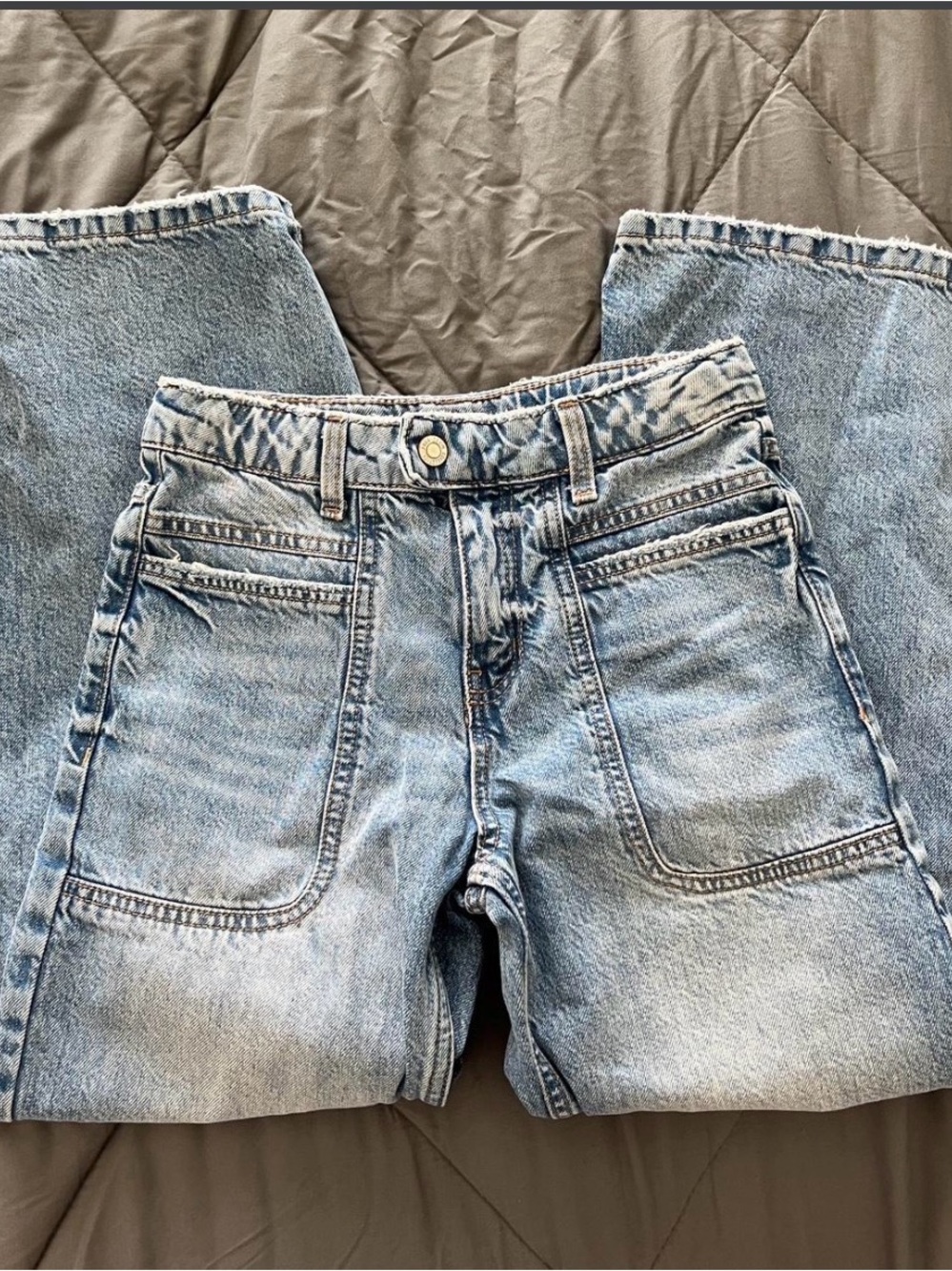 Zara Light Blue Relaxed Women’s Denim Jeans